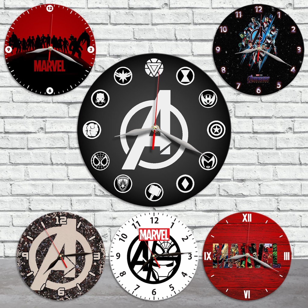 KAYU Mdf MARVEL STUDIO COMIC AVENGERS SPIDERMAN IRONMAN HULK SUPERHERO