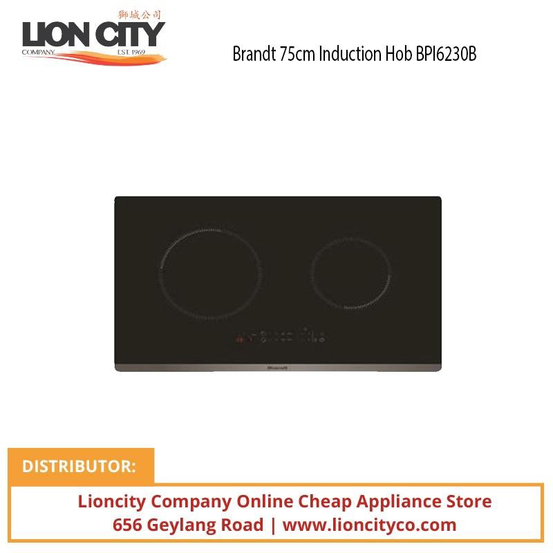 Brandt 75cm Builtin Induction Hob BPI6230BL Shopee Singapore