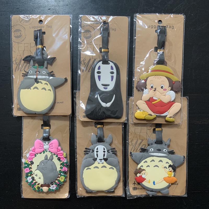Cartoon Luggage Tags Bag Tags Totoro NoFace Shopee Singapore