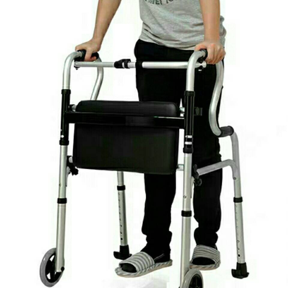 Walker for the elderly walking aluminum alloy disabled