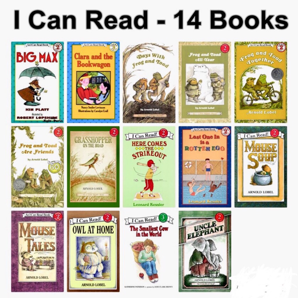 I Can Read 14 books ( Level 2&3) Shopee Singapore