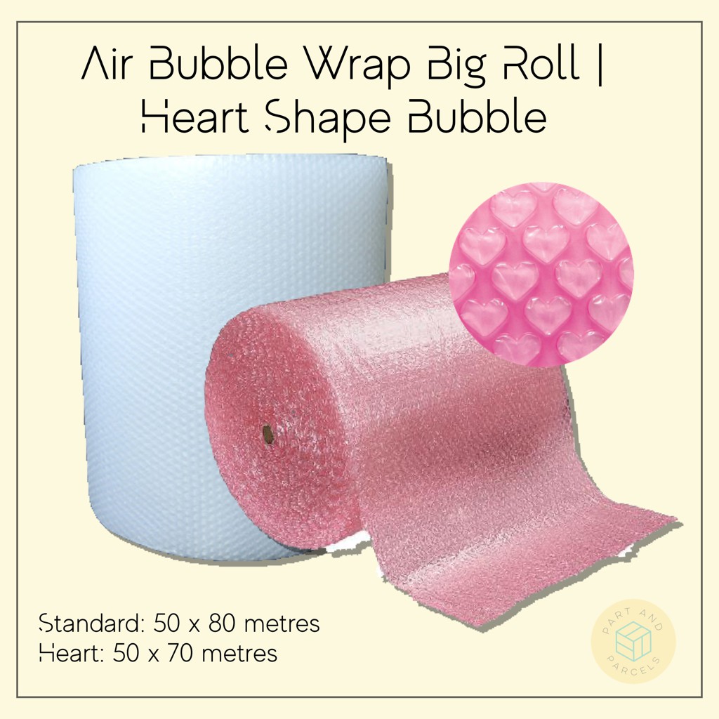 🎖️Bubble Wrap Big Roll Various Shape Single Layer 50cm Various