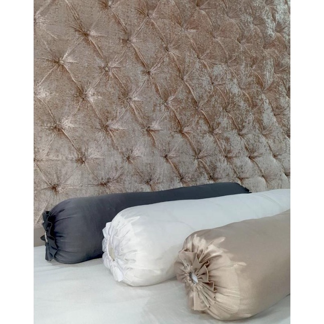 Satin Silk Bolster Case Satinsutra Bolster Pillow Case Free Linen