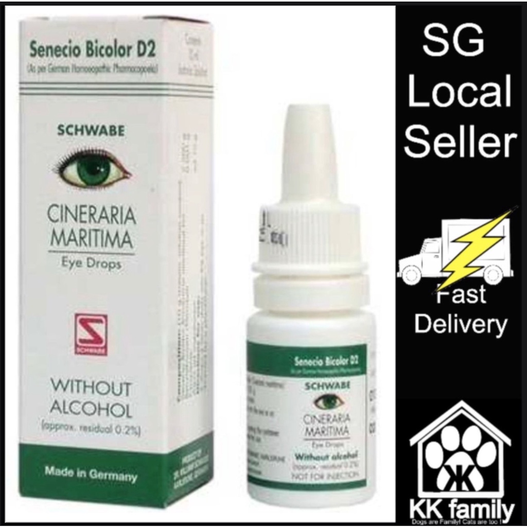 Cineraria Maritima Cataract Eye Drops. Shopee Singapore