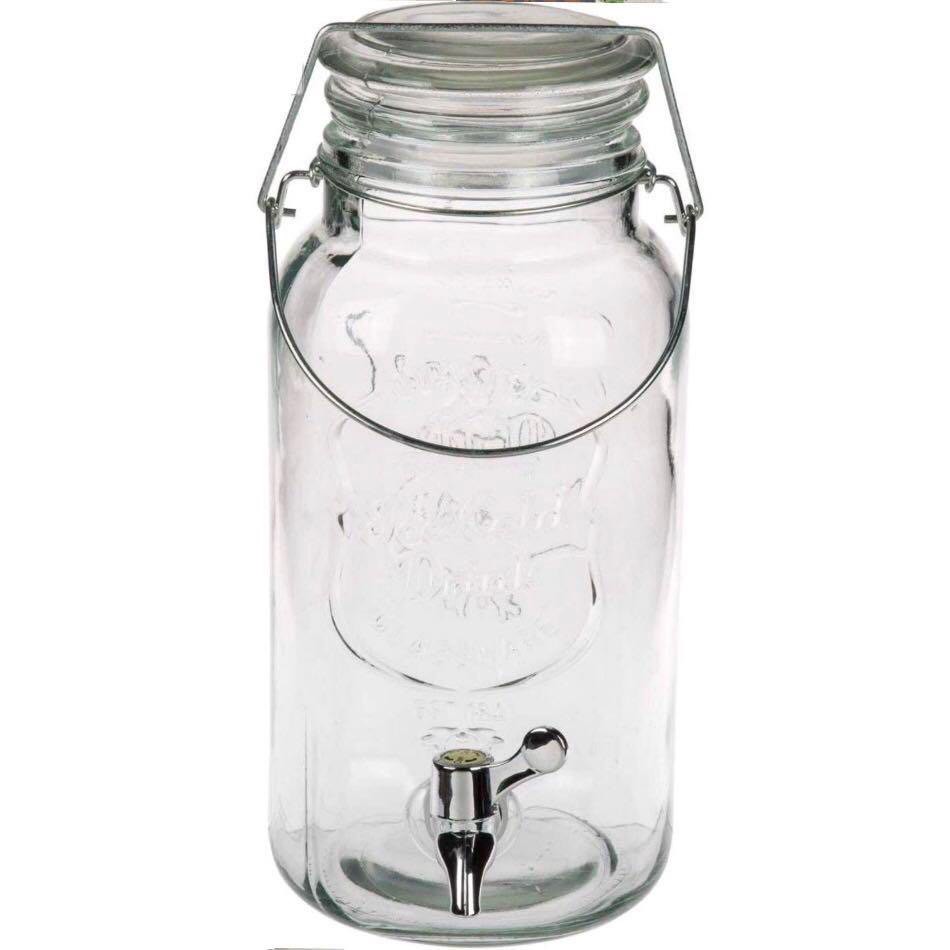 GLASS JAR WATER DISPENSER 4L WITH STAND Shopee Singapore