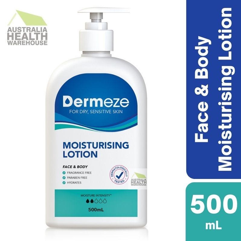 Dermeze Moisturising Lotion 500mL Shopee Singapore