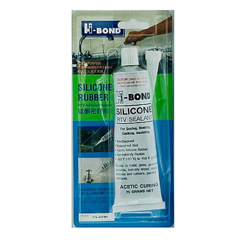 Hi Bond Silicone Clear 75g RTV Sealant Shopee Singapore