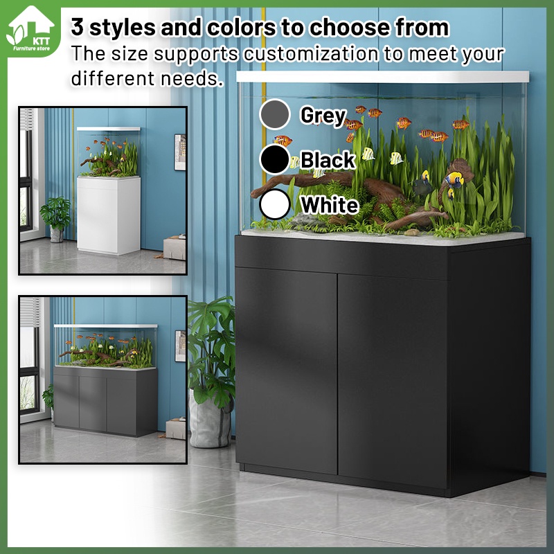 JBJ Black High Gloss Aquarium Stand, 65 Gallon