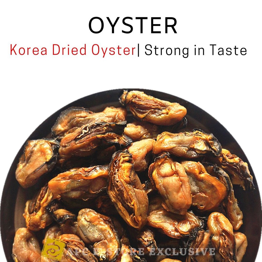 KOREA DRIED OYSTER [FROM ONLY 10.50 FOR 300 GRAMS] Shopee Singapore