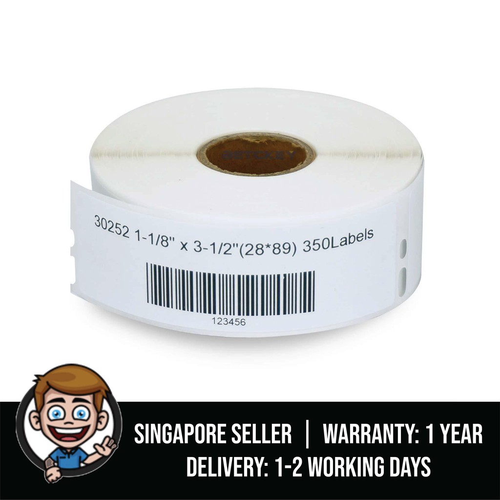 DYMO 30252 Label, 28mm x 89mm, SelfAdhesive Address Labels, Compatible