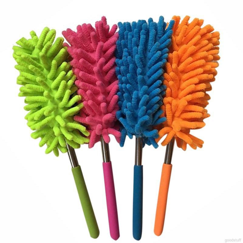 Set of 2 Waxed Cotton Mini Hand Dusters L30cm