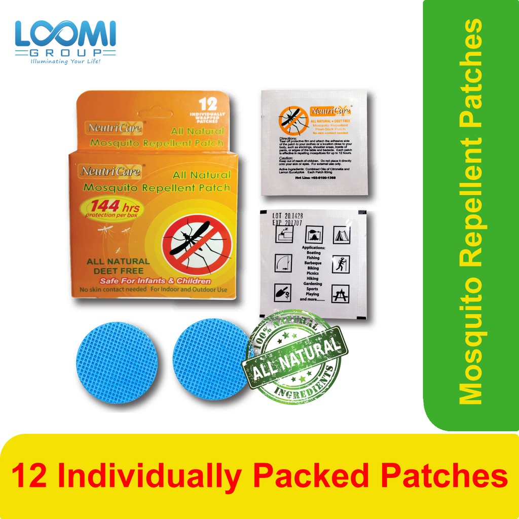 [NEUTRICARE] All Natural Mosquito Repellent Patch*Safe for infants and