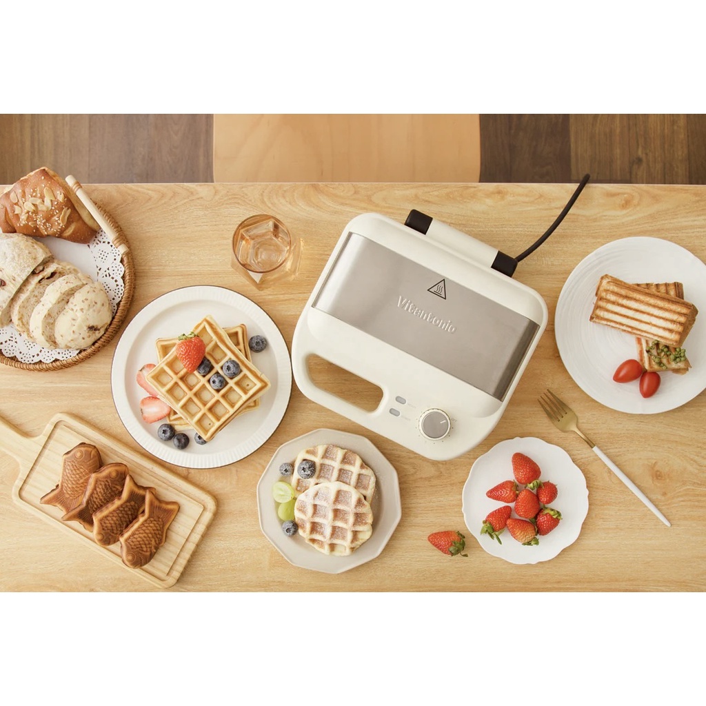 Vitantonio Multi Baker + 2 Basic Plates (Free Singapore Plug) Shopee Singapore