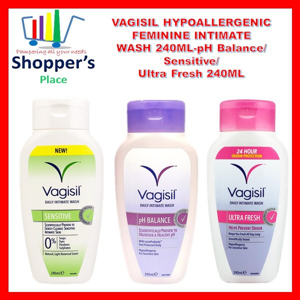 VAGISIL Feminine Wash 240mlpH Balance(pH Plus)/Ultra Fresh(Fresh Plus