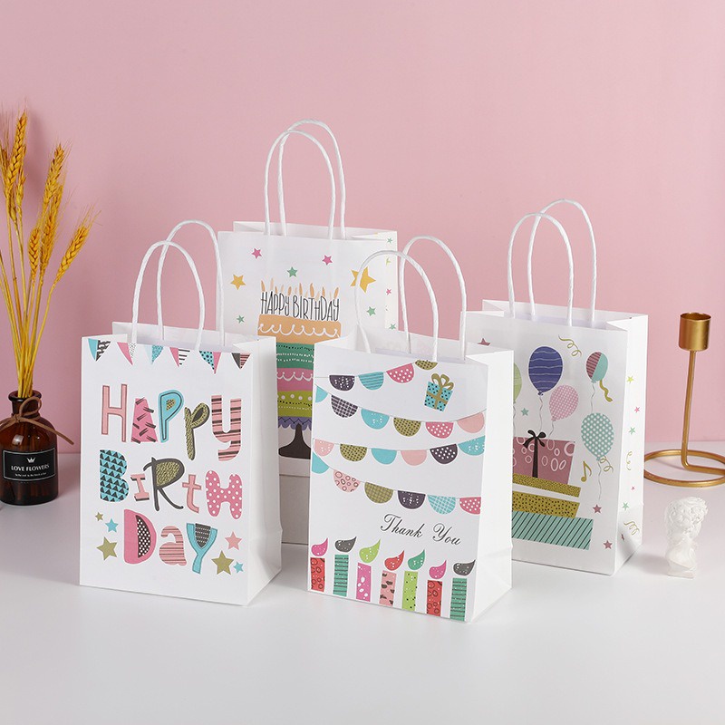 [SG stock] Birthday Goodie Bag Party Gift Paper Bag Kids Birthday