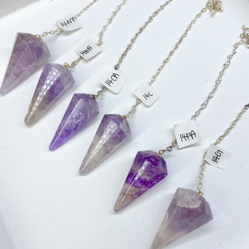 SG CRYSTALS Amethyst Brazil Pendulum [YES/NO QUESTIONS & ANSWERS