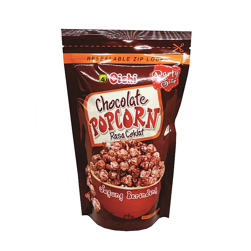 100G Chocolate And Caramel Flavour Oishi Popcorn | Shopee Singapore