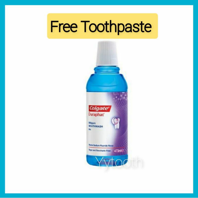 Colgate Duraphat Mouthwash (Alcohol Free) 900ppm 473ml Shopee Singapore