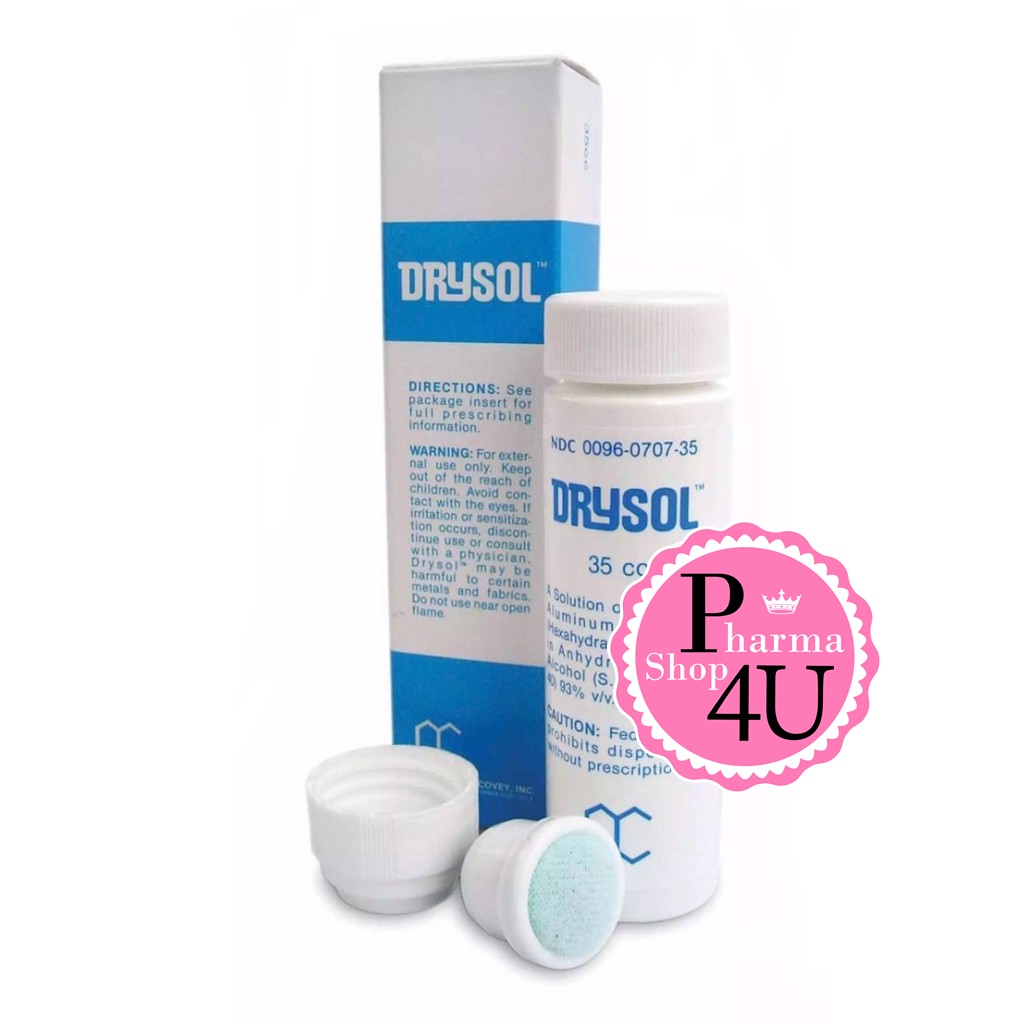 Drysol ANTIPERSPIRANT DABON 35 ML. Apply to sweat hands, feet, armpits, large. Shopee Singapore