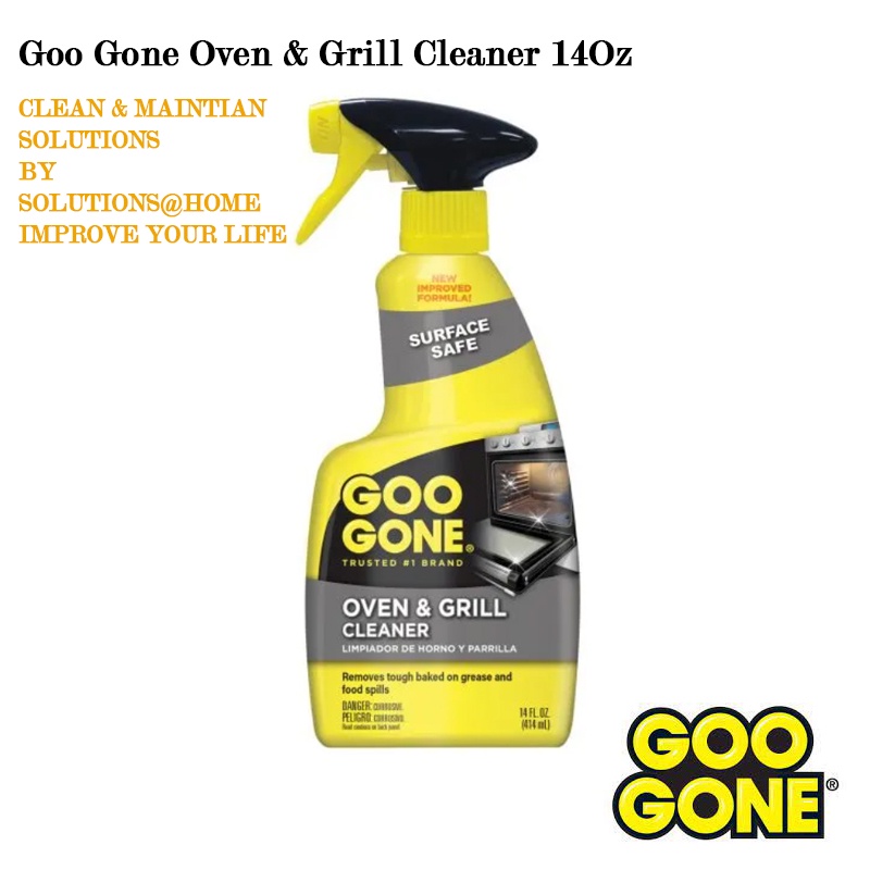 Goo Gone Oven and Grill Cleaner 14Oz Removes Tough Baked On Grease