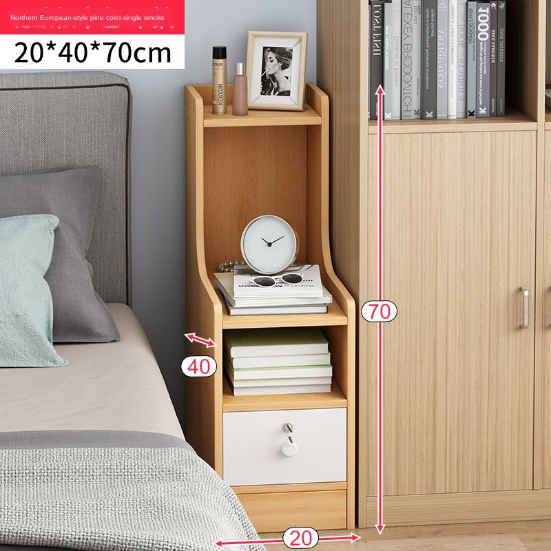 Super Narrow Bedside Table 20/30 Simple Modern Rack Mini