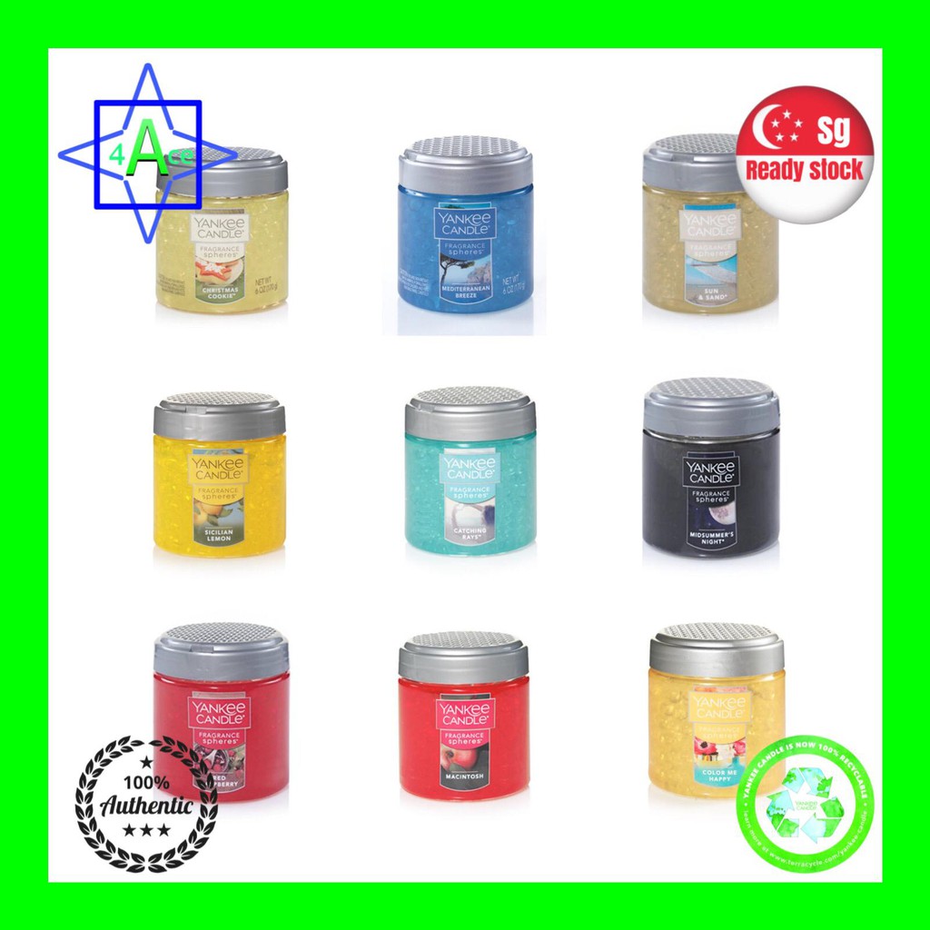 Yankee Candle Spheres Midsummer night / Catching Rays/ Macintosh