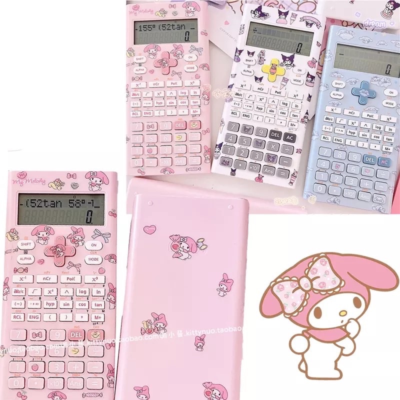 Sanrio My Melody, Kuromi, Cinnamoroll AllOver Prints Maths Scientific