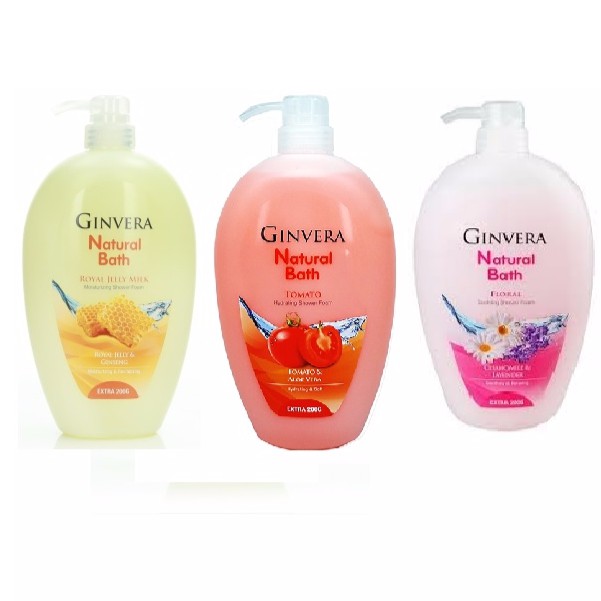 Bundle of 3 Deal Ginvera Natural Bath Shower Gel 1000g Shopee Singapore
