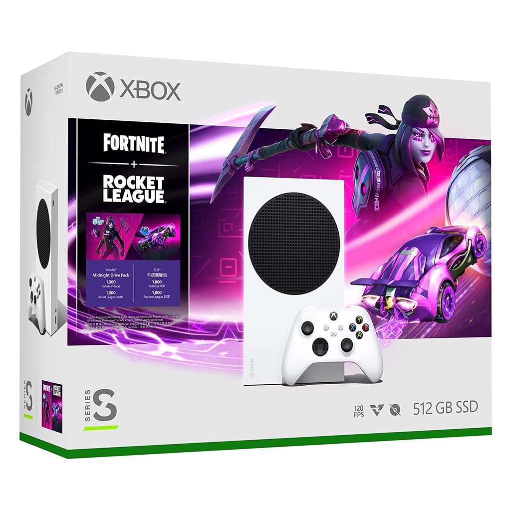 Xbox Series S Fortnite and Rocket League Console Bundle Shopee Singapore