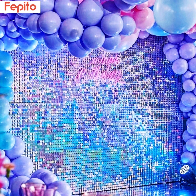 2Meters Foil Curtain Backdrops Balloon Birthday Party Decorations