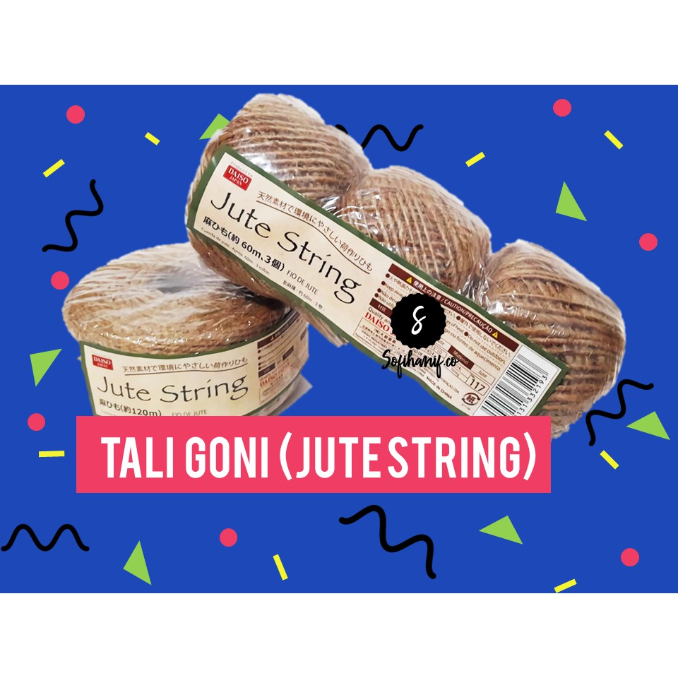 DAISO Jute Rope Jute String Shopee Singapore