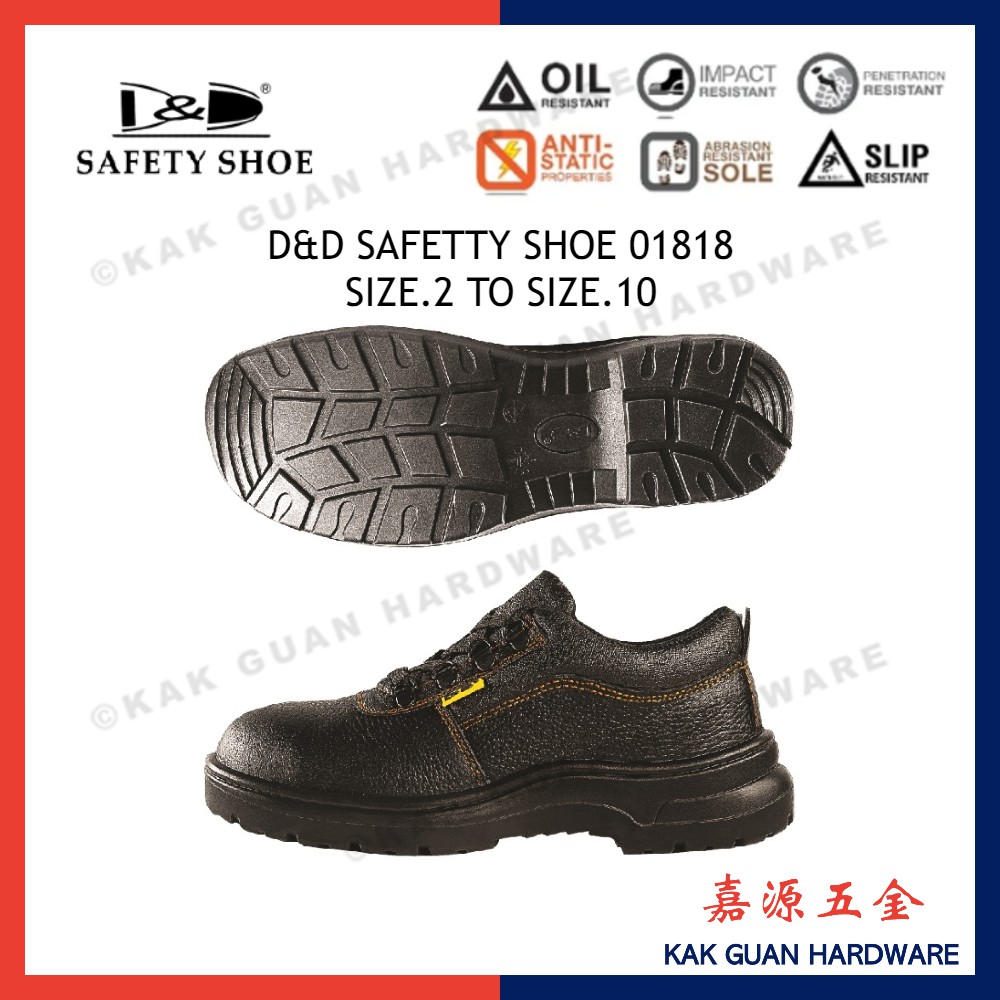 D&D SAFETY SHOE 01818 Shopee Singapore