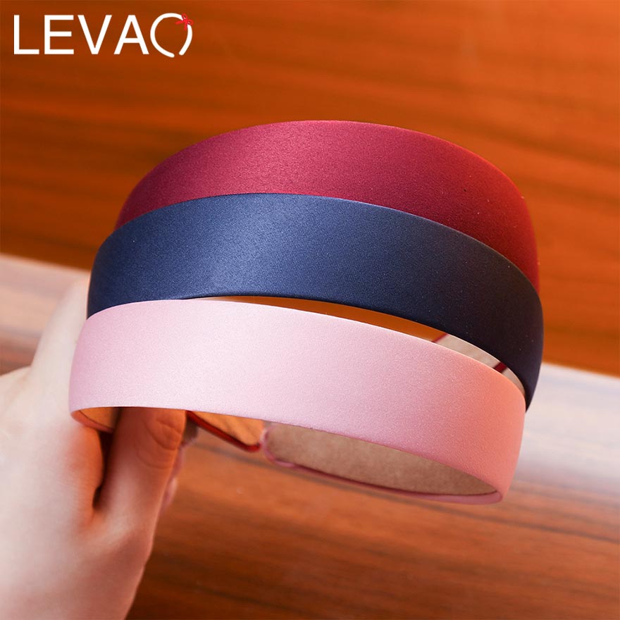 Solid Color Hairband Wide Head Band for Women Simple Hair Hoop