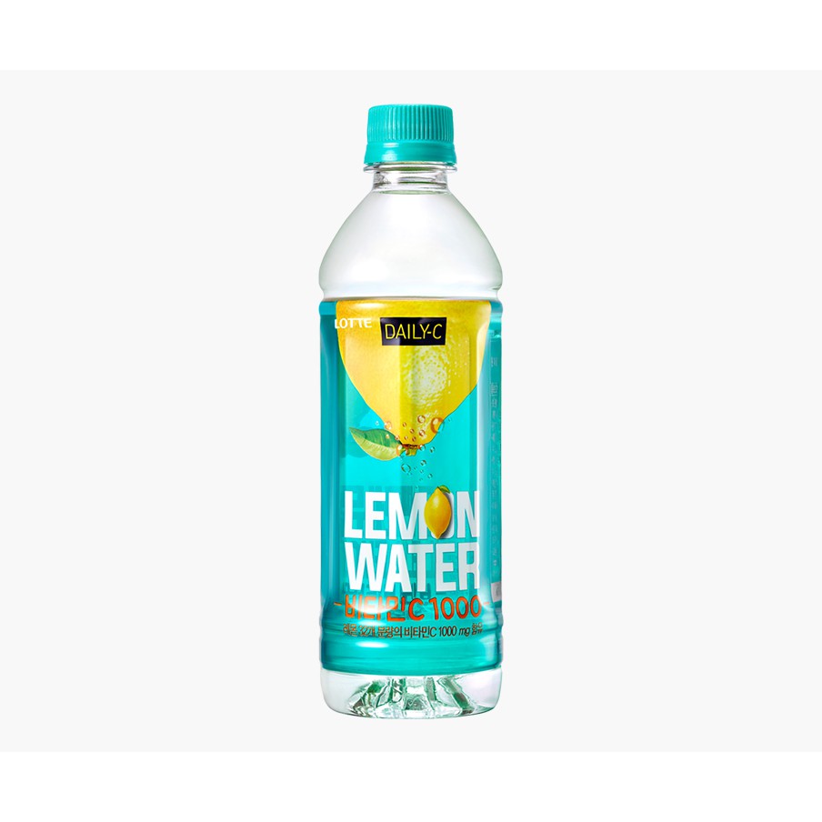 LOTTE DailyC Lemon Vitamin Water (500ml) Shopee Singapore