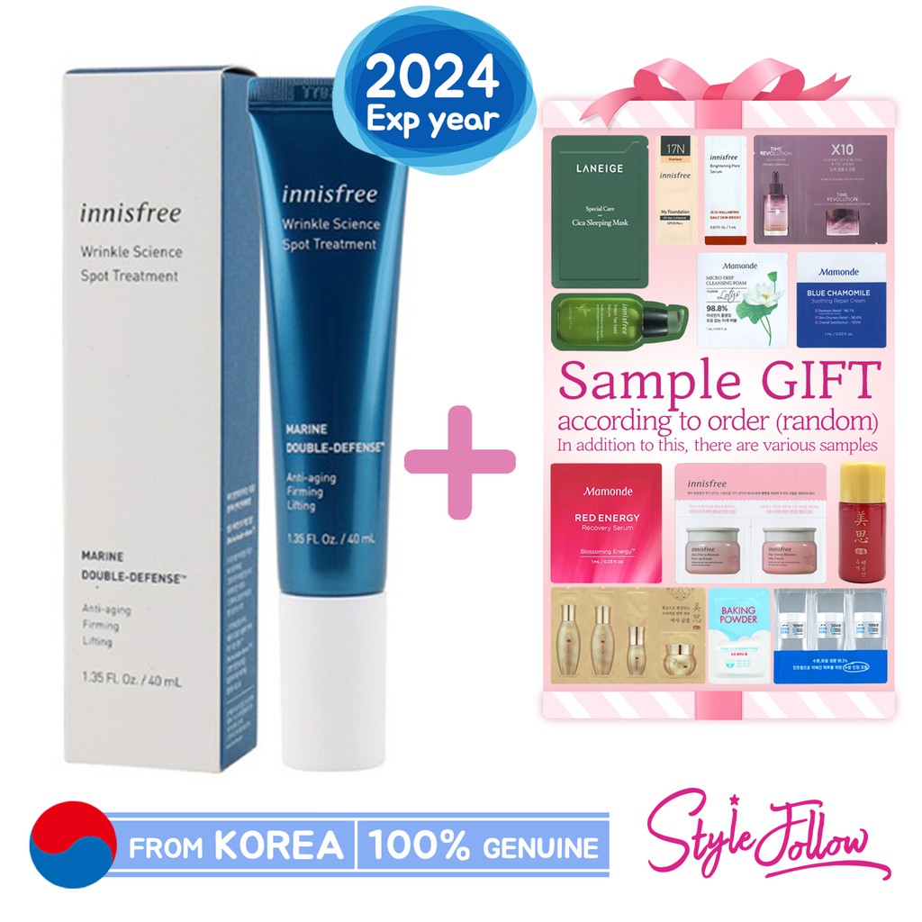 [INNISFREE] Wrinkle Science Spot Treatment 40ml Shopee Singapore
