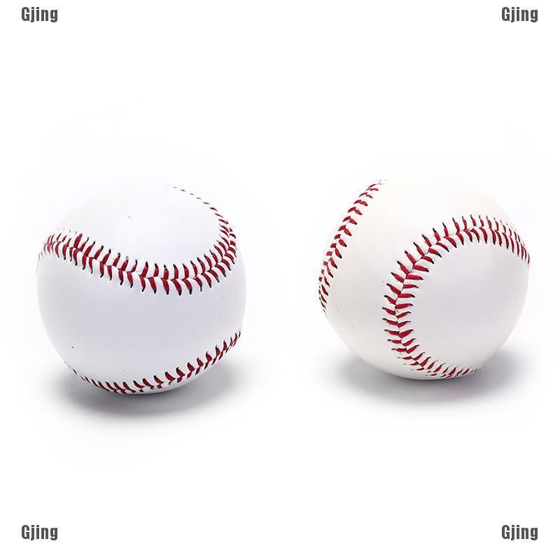 9cm baseballs pvc upper rubber inner soft hard balls softball training