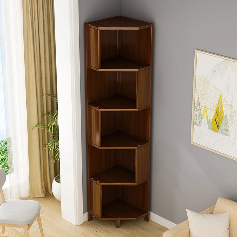 Bamboo Corner Bookshelf Corner Shelf Corner Combined Bookcase Modern