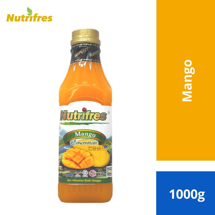 Nutrifres Mango Fruit Juice Concentrate / Cordial 1000g Shopee Singapore