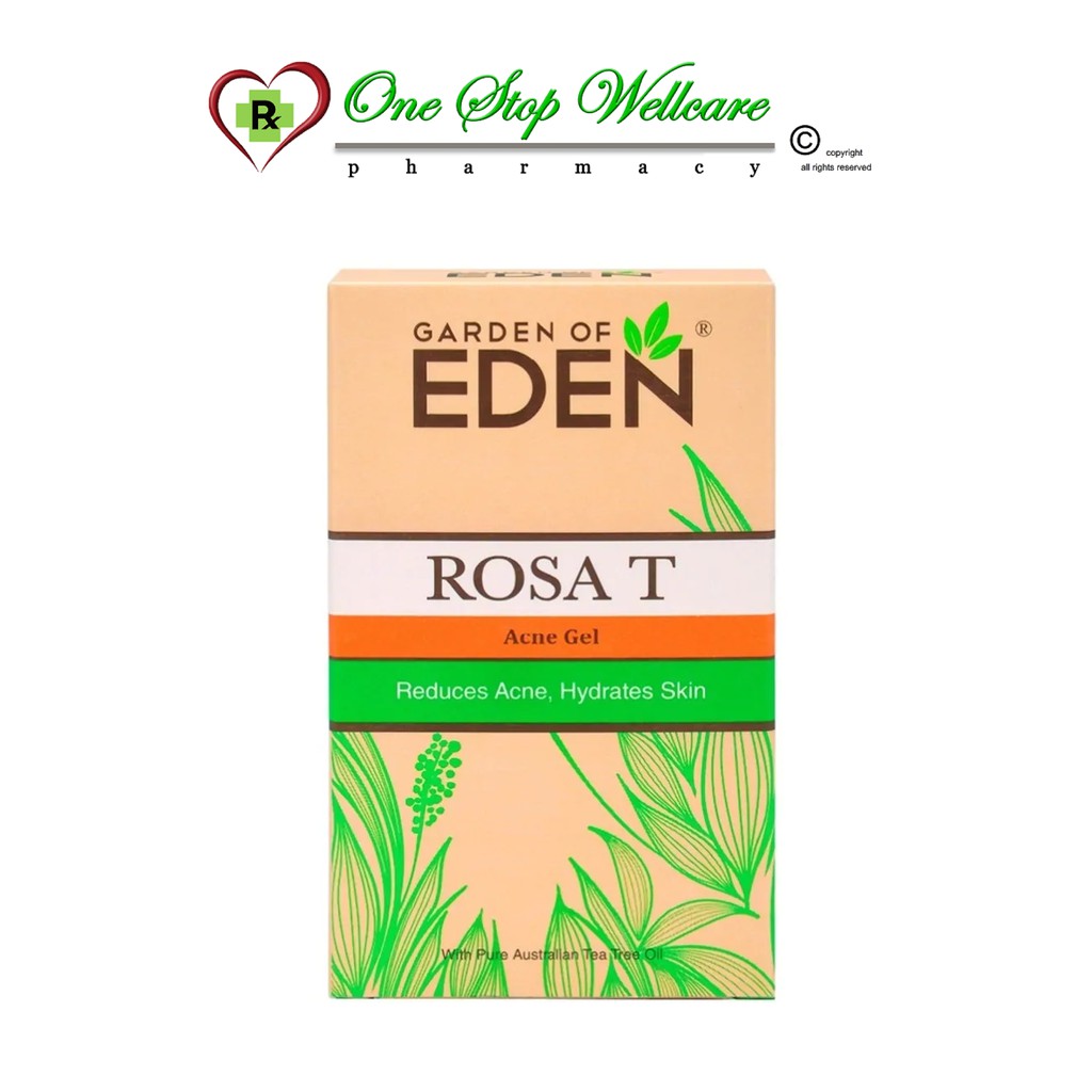 GARDEN OF EDEN ROSA T ACNE GEL 15ML (EXP01/2024) Shopee Singapore