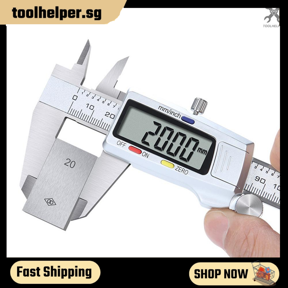 [T&H] Electronic Caliper 0150MM High Precision Digital Vernier with