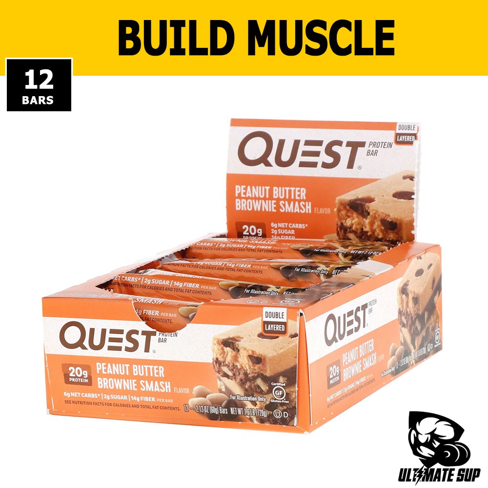 Quest Nutrition Protein Bar Build Muscle Healthy