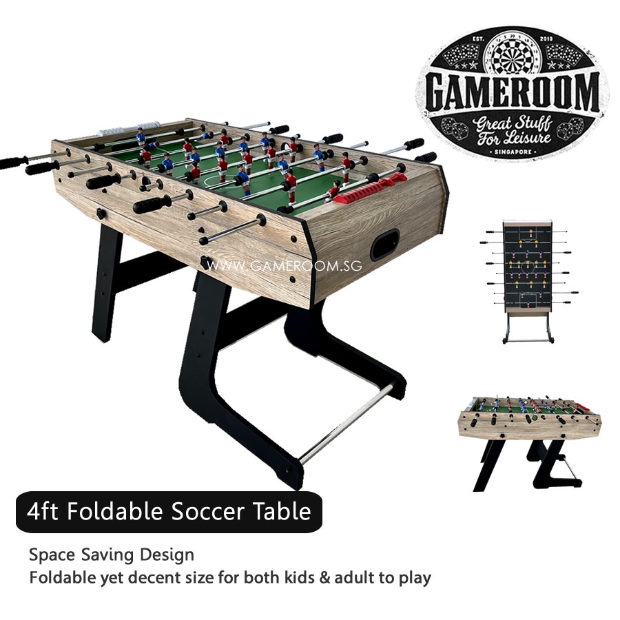4ft Foldable Foosball Soccer Table Shopee Singapore