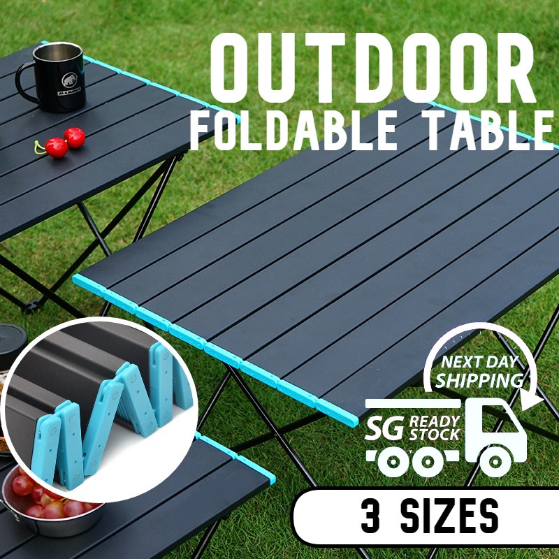 🔥SG🔥Outdoor Foldable Table/ Aluminium Lightweight Portable Table