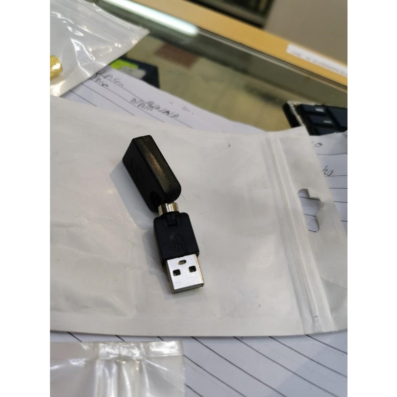 USB 2.0 Male to USB Female Adapter Converter (Flexible Swivel Twist