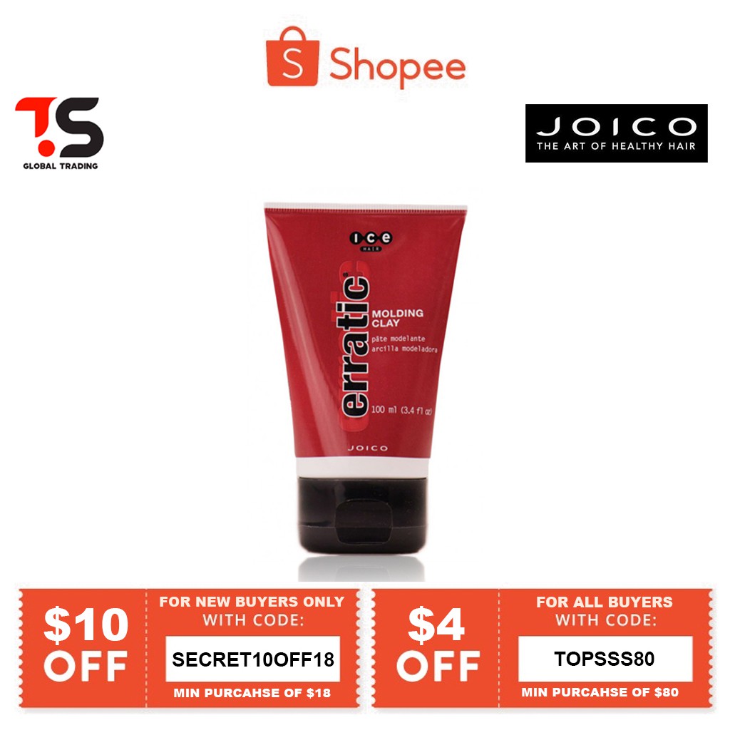 Joico Ice Erratic Molding Clay 100ml Shopee Singapore
