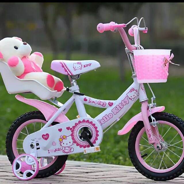 Hello Kitty Bicycle (Ready limited stocks!!) Shopee Singapore