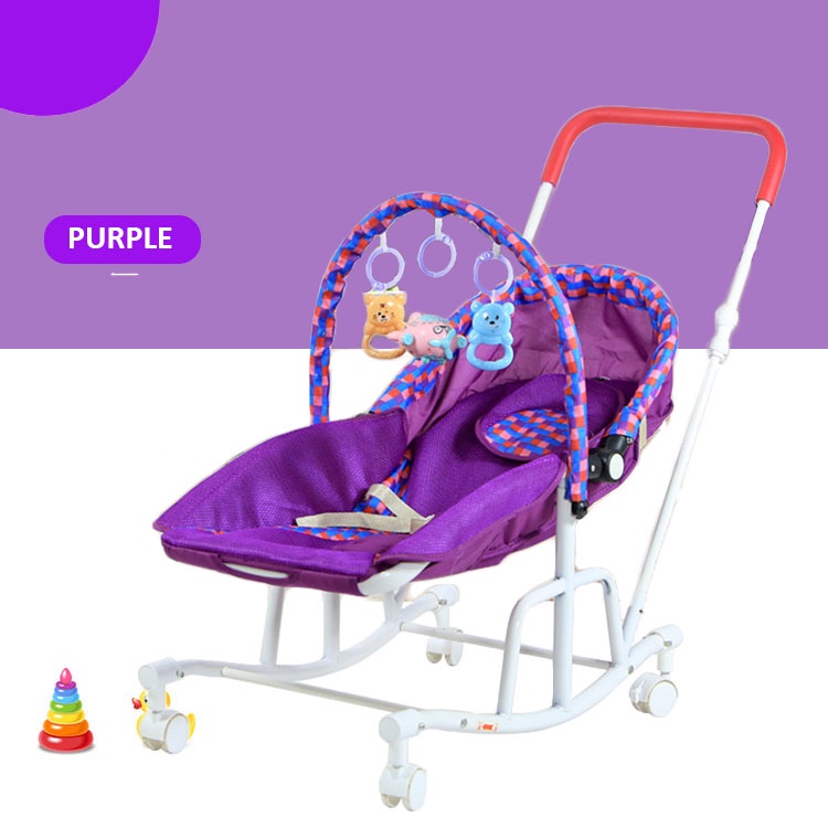 [iDS] Reclining Cradle with Wheel Portable Bedside Baby Crib Baby Bed