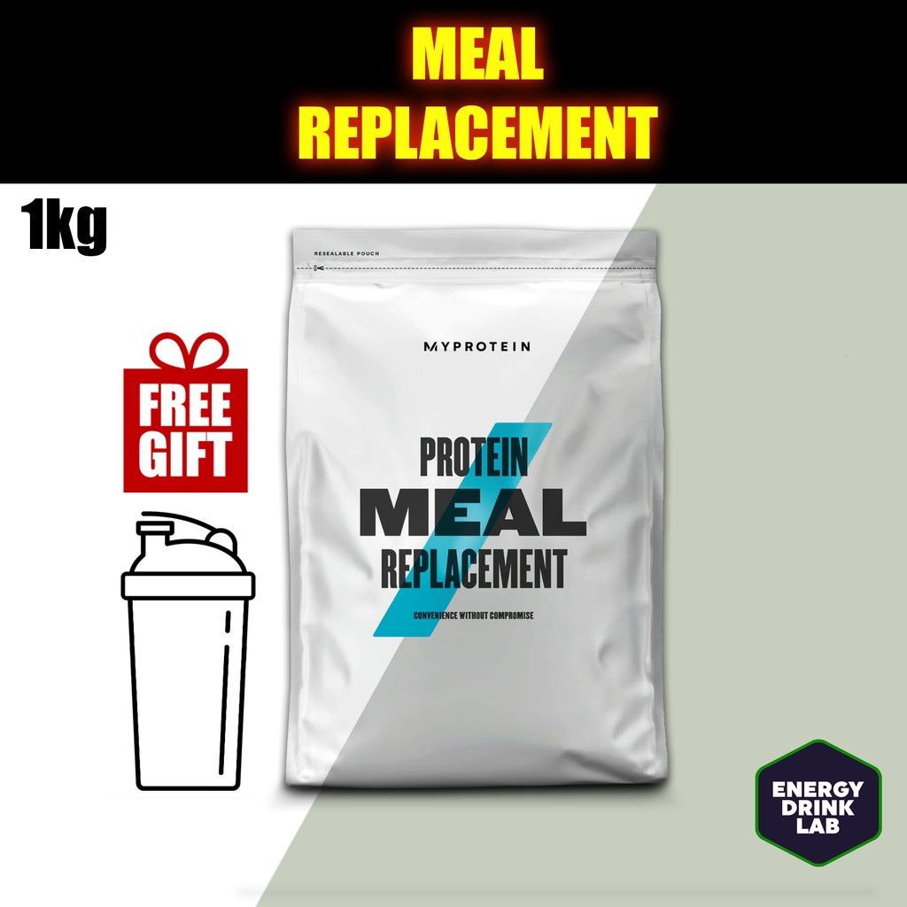 MyProtein Protein Meal Replacement Blend 1kg Free Shaker Bottle (Select Flavour) Shopee Singapore