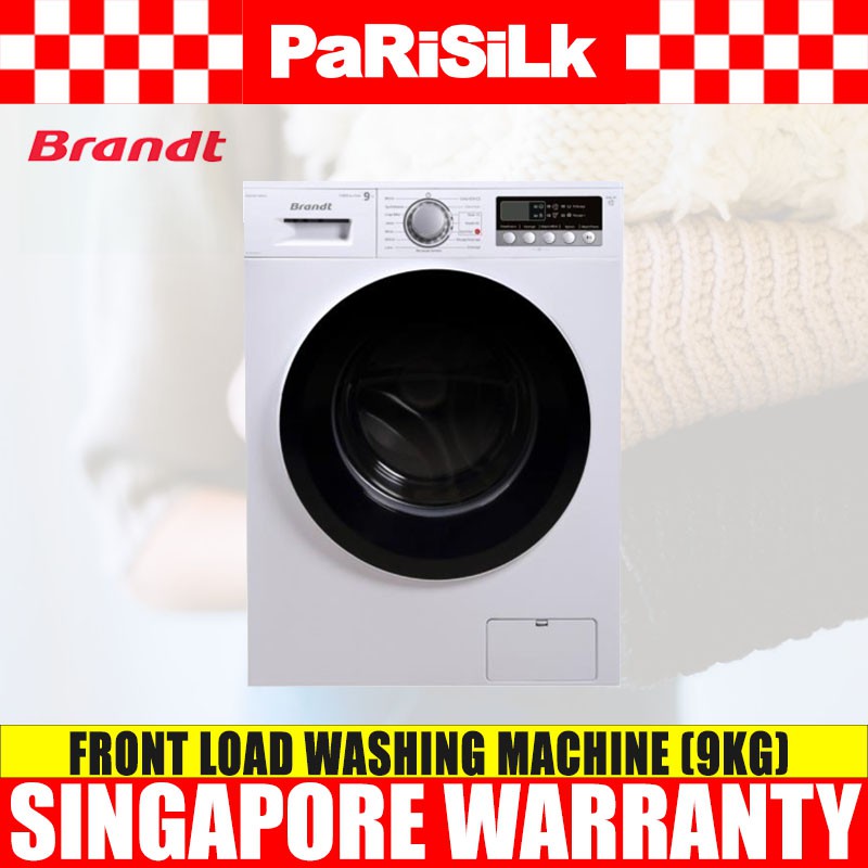 Brandt BWF944QWA Front Load Washing Machine (9KG)(Water Efficiency 4