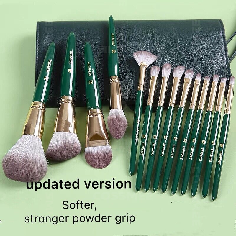 10 Piece Eco Friendly Makeup Brush Set Saubhaya Makeup